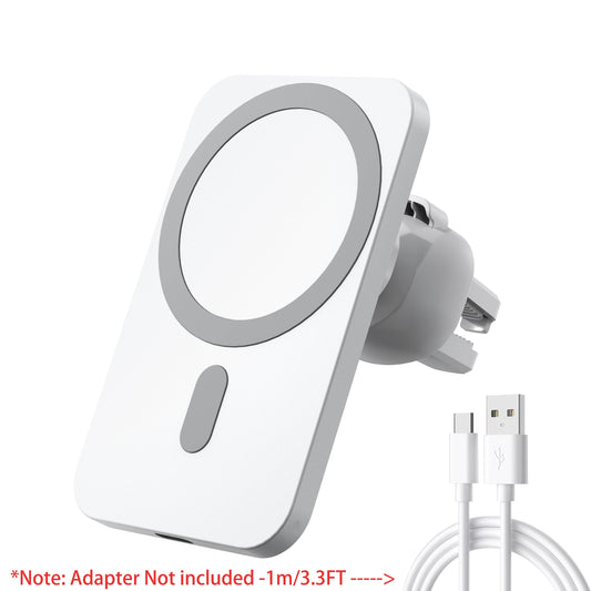 15W Universal Fast Charging Magnetic Wireless Car Phone Holder