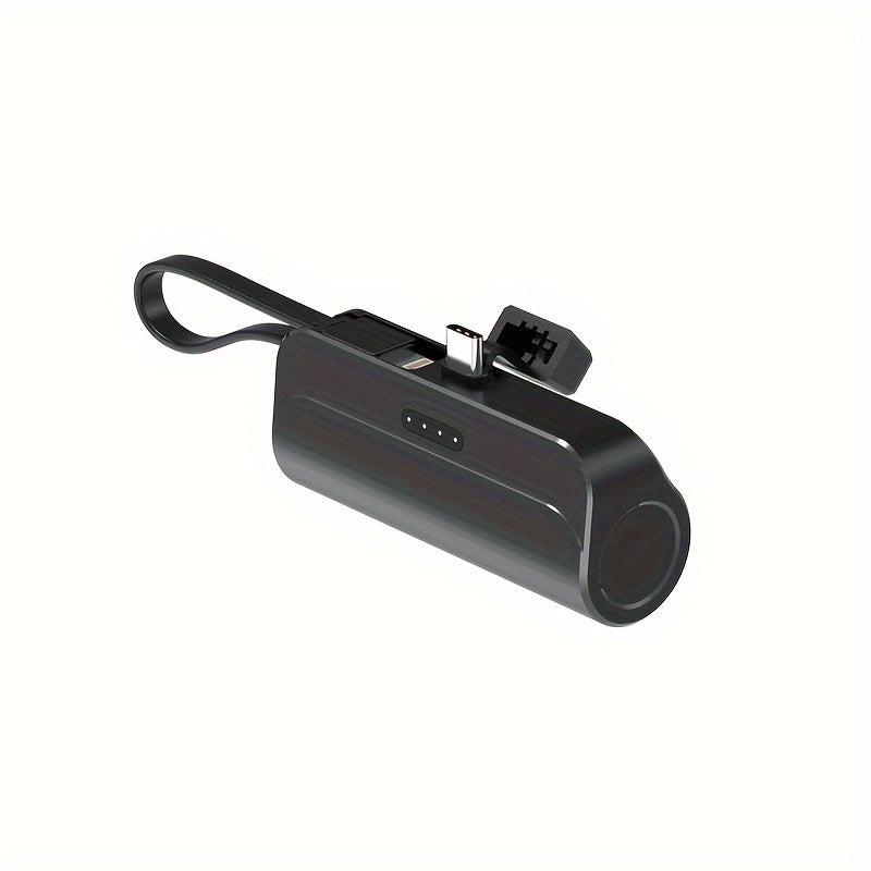 5000mAh Portable Power Bank, Extremely Compact And Lightweight Design For Travel, Reliable Emergency Power Source, Fast USB Mobile Phone Backup Battery Pack, Universally Compatible With IPhone Pro Max, IPad Pro, Samsung, And Android Devices