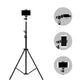 82.67in Lightweight Phone Tripod, Extendable Selfie Stick Tripod Stand With Cell Phone Holder & Carry Bag For Video Recording/Photography/Live Streaming Camera Tripod For Women, live Streaming