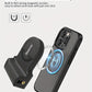 Desiontal Mini Smartphone Handheld Gimbal with Quick Magnetic Mount - Portable Outdoor Photography Selfie Stick Assistant with Detachable Shutter, Remote Shooting Capability, 1/4'' Screw Hole for Tripod Compatibility, Battery-Powered with Button Battery,