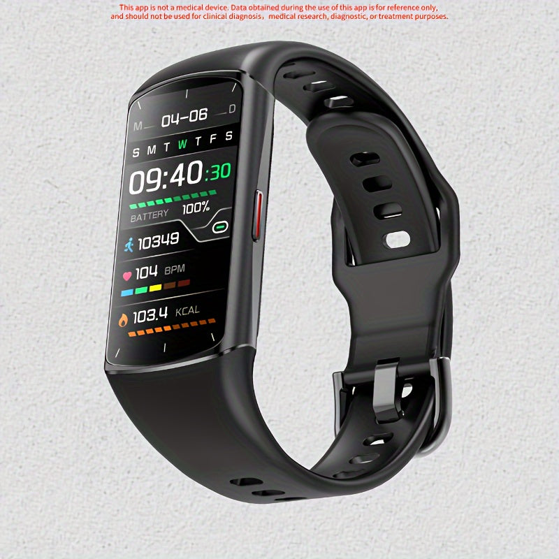 Sports Style Women's Smart Bracelet/Smart Watch - Exquisite and elegant design with sporty elements, HD large screen display, water drinking reminder, customizable dial, sports data tracking and recording, sleep monitoring, weather forecast, stopwatch, H