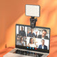 Selfie Ring Light - Rechargeable 80 LED 3 Models Clip On Selfie Ring Light For Phone, Laptop, Tablet Meeting, Make Up - For Beauty Enthusiasts & Content Creators - Perfect for Makeup Application, Video Calls & Live Streaming