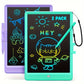 2pcs LCD Writing board 8.5 inches, Toys 3 4 5 6 7 8 9 10 year old boys and girls, Color graffiti board Drawing board, Gifts for boys learning to walk 3-12 years old, memo board, drawing board