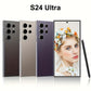 S24 Intelligent Touchscreen Phone, Dual Card Dual Standby, Facial Recognition, 8 256GB, High-definition Camera, 6800mAh - With Stylus, Headphones, Type-C Charging Cable, Phone Case, Screen Protector