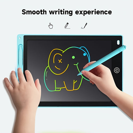 Youngsters' Erasable Drawing Board with Eye Protection - Reusable, No-Glare Color Doodle