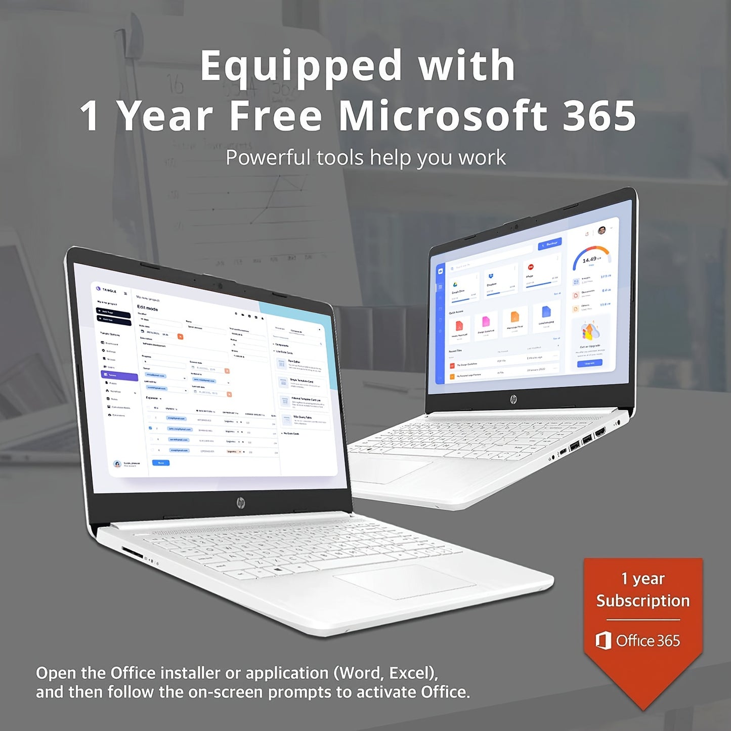 HP 2024 Newest 14" Laptop For Student And Business, HP Stream 14inch Laptop, Ultral Light Laptops, Intel Celeron N4120(Quad-Core), Up To 16GB RAM, Up To 320GB Storage(64GB EMMC 256GB Micro SD), 1-Year Office 365, Windows 11 Home In S Mode, Snowflake Whit