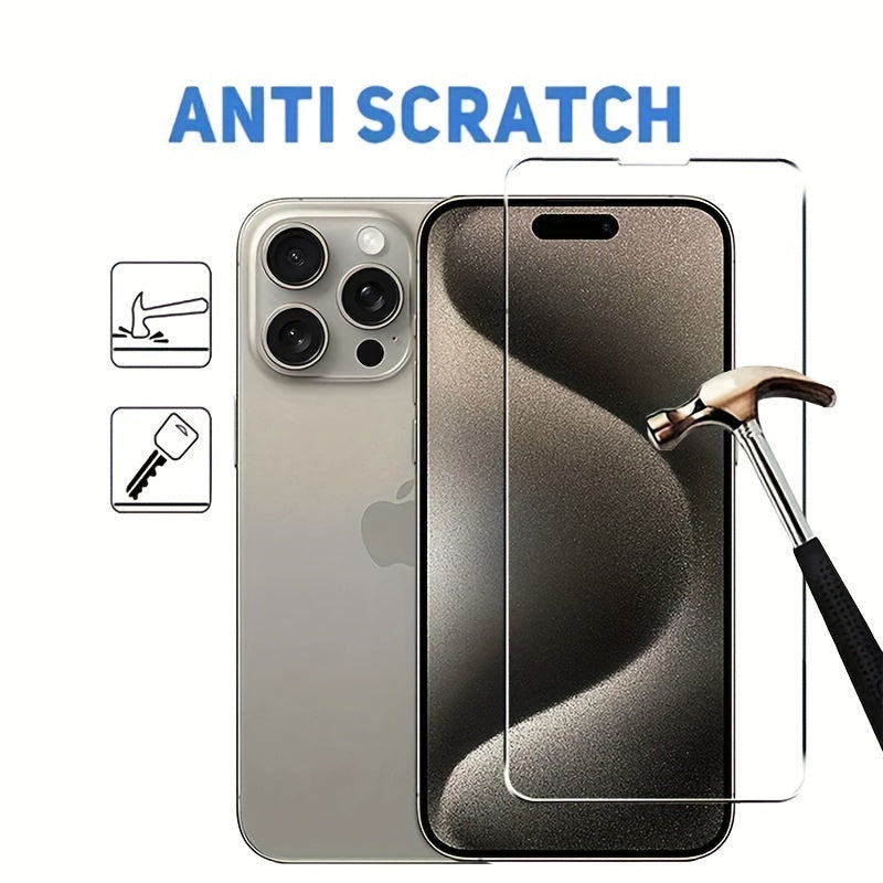 5Pcs Tempered Glass Screen Protectors