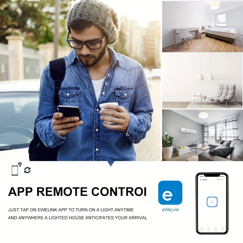 QIACHIP Ewelink WiFi Smart Light Bulb Socket