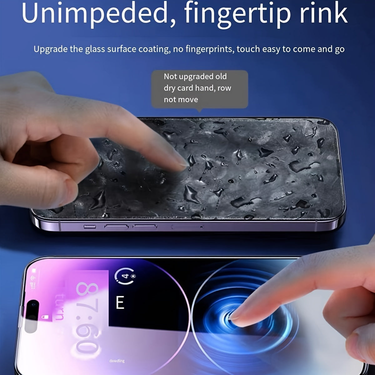 iPhone Tempered Glass Screen Protector with Easy Application Kit, Glossy Finish, Dust-Free Bubble-Free Installation - 1 Pack