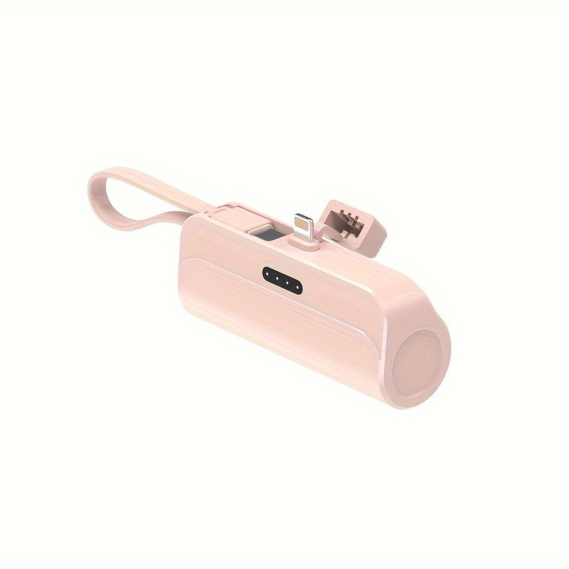 5000mAh Portable Power Bank, Extremely Compact And Lightweight Design For Travel, Reliable Emergency Power Source, Fast USB Mobile Phone Backup Battery Pack, Universally Compatible With IPhone Pro Max, IPad Pro, Samsung, And Android Devices