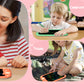 Toddler Kids Toy Gifts 9 Inch LCD Writing Tablet Kids Doodle Board Colorful Drawing Tablet Kids Drawing Pad Gifts Educational Toys for 3 4 5 6 Years Old Girl Boy (Orange) -  For Boys