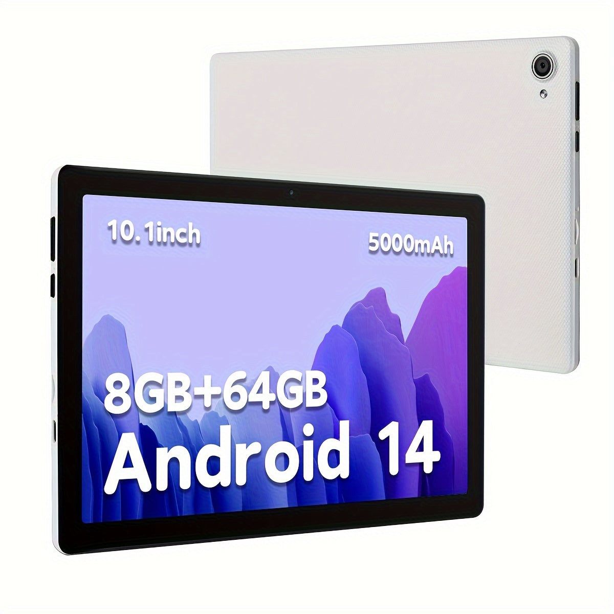 AEEZO Android 14 Tablet, Octa-Core Android Tablet, 83 5GB RAM 64GB ROM Expand To 1TB, 10 Inch Tablet, WiFi 6, Fast Charging, 5MP 8MP Dual Camera, 4G Dongle Wireless Internet, Widevine L1 Supported, Best Gift For Birthday/Christmas/New Year/Gifts For Frie