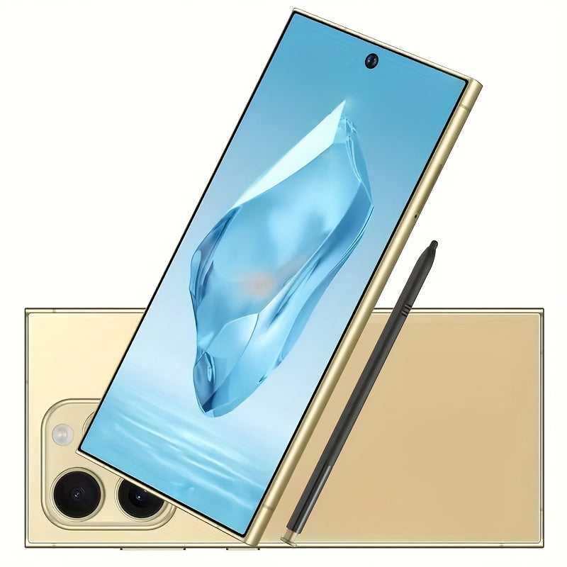 8GB 256GB Android 13 Smartphone - Large 6.8" Display, Long-Lasting 6800mAh Battery, Built-in Stylus Pen, 50MP 13MP Camera, GPS, 30W Fast Charging, OTG Function, And 5G Network, Expandable 512GB Memory, Unlocked Cell Phone for Worldwide Use