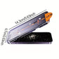 for iPhone HD Tempered Film with Laminator - One Piece