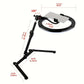 10" Selfie Ring LED Fill Light With Phone Holder, Adjustable Tripod Stand