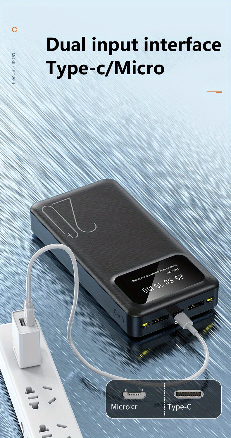 10000/20000 MAh High-capacity Portable Power Bank
