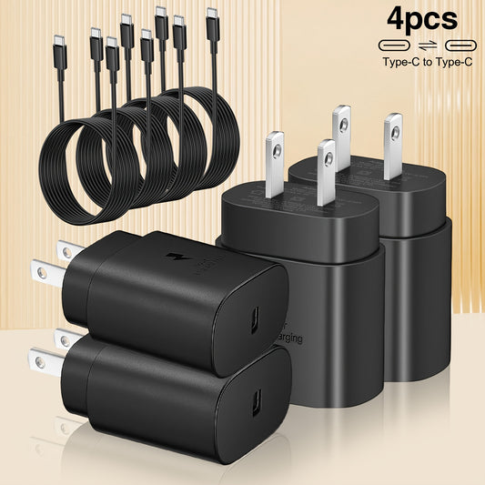 for Samsung Fast Charger Type C, Type C Wall Charger  4ft Cable Fast Charging  Galaxy S23 Ultra/S23/S23 /S22/S22 Ultra/S22 /S21 Ultra/S20 Ultra/Note 20/Note 10/Z Fold 3