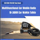 Car Walkie Talkie, 25W Dual Band Car Mobile Radio Dual Band Transceiver, VHF174/UHF 490Mhz Long Range Base Station Walkie Talkie For 12V Car Boat
