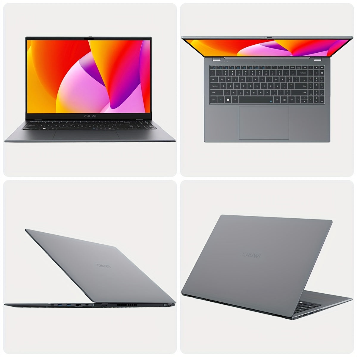 CHUWI HeroBook Plus Laptop 15.6'', 8GB DDR4 256GB SSD, 1TB SSD Expand, Intel N4020, 1920*1080 FHD IPS Display, WiFi 5, BT4.2, USB 3.0, Windows 11 Computer christmas gift