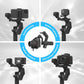 FeiyuTech Scorp Mini 3-Axis All In One Gimbal Stabilizer for Mirrorless Camera with Short Lens, Compact Cameras, Action Camera Gopro, 54-88mm Width iPhone 15 Pro, 1.3" Touch Screen, 2.6lbs Payload