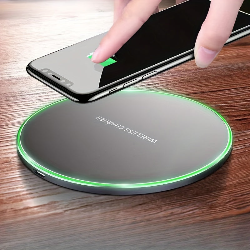 15W Wireless Charger USB C Fast Charging Pad Quick Charge For IPhone 14 13 12 13 XS XR 15 Samsung S22 S21 S20 S9 S10 S8