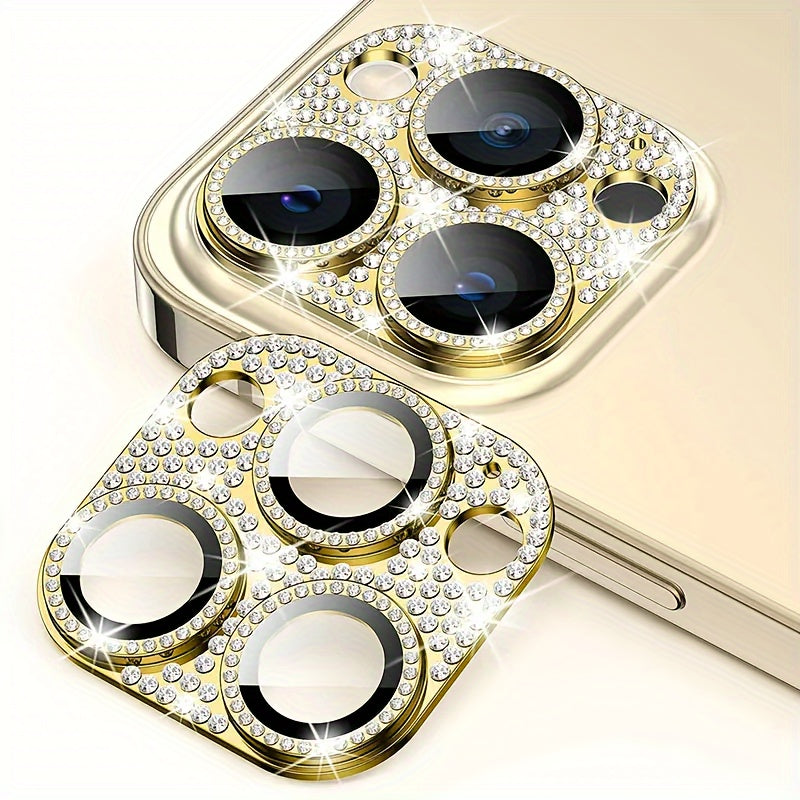 Flash Rhinestone Camera Protector