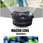 Universal 4K HD Super Wide 15X Macro 2 in 1 Camera Lens Kit, Clip-On Phone Lens, Aluminum Alloy - For Smartphone Photography Enthusiasts - Enhance Mobile Photography - Perfect Gift for Travelers & Vloggers