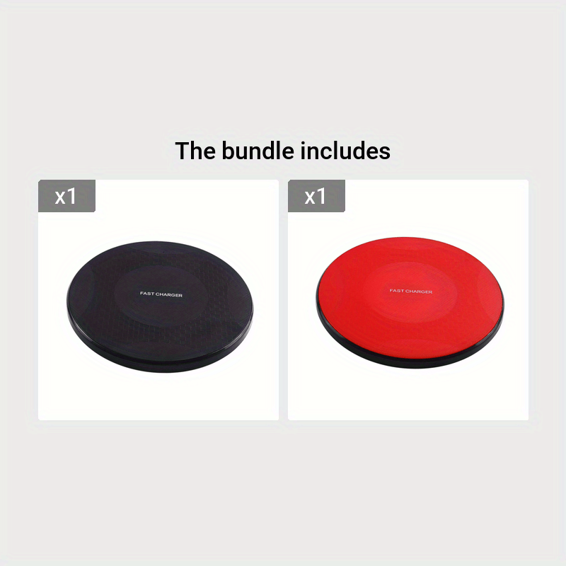Desktop Disc Fast Wireless Charger 10W Max, for iPhone 16/15/14/13/12/11/8 Series, for Galaxy S23/S22/S21/S20/S10/S9, for Galaxy S24/S23/S22 Ultra, for Google PIXEL 8A/8/8 Pro/Pixel 9 Pro XL/Pixel 9 Pro, Wireless charging station