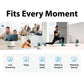 360° Auto-Rotating Face Tracking Tripod, USB Rechargeable Smart Phone Gimbal