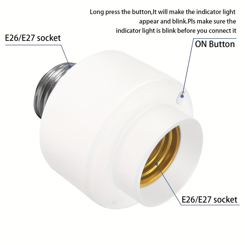 QIACHIP Ewelink WiFi Smart Light Bulb Socket
